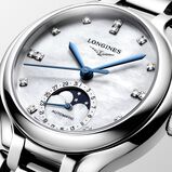 PrimaLuna Moonphase Automatic 34mm Ladies Watch Mother Of Pearl, , hi-res