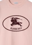 Knight Stamp Cotton T-shirt, , hi-res