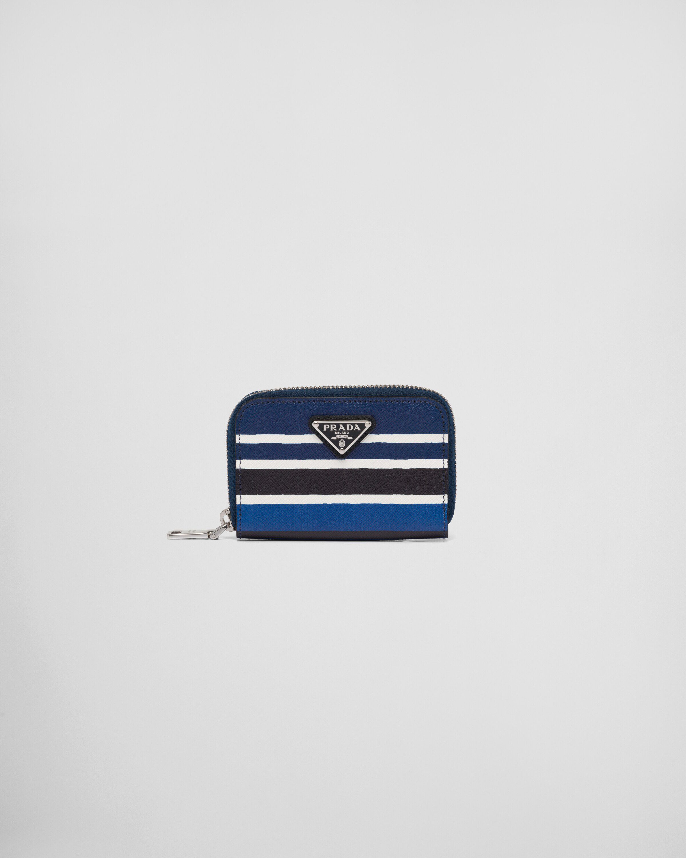 Prada saffiano leather coin purse shop