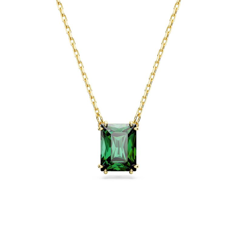 Matrix Lady Necklace Green Crystal, , hi-res
