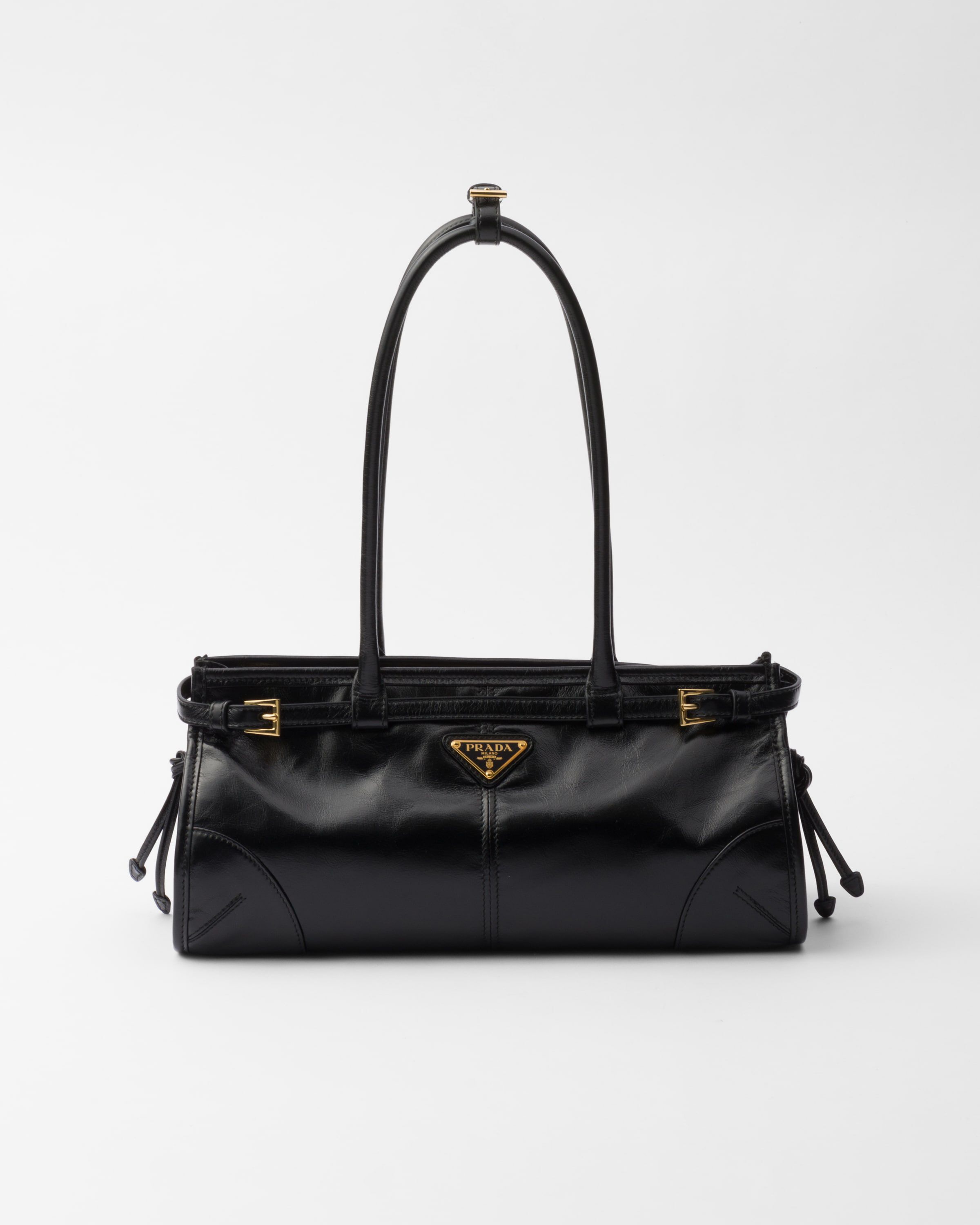 Prada Medium leather handbag Top Handle Heathrow Reserve Collect