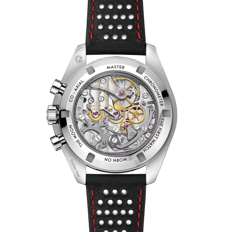 Speedmaster Moonwatch Professional 42mm Mens Watch White Rubber, , hi-res