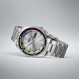 5 Sports X HUF Limited Edition Collaboration II 42.5mm Bracelet Strap Mens Watch Silver, , hi-res