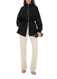 Short Nylon Cotton Parka, , hi-res