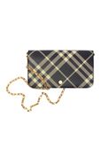 Check Chain Strap Wallet, , hi-res