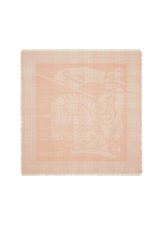 EKD Check Wool Blend Scarf, , hi-res