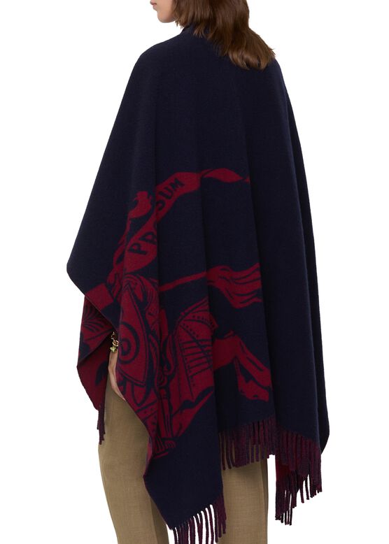EKD Wool Cashmere Cape, , hi-res