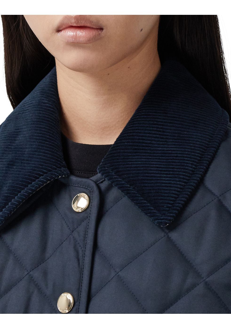 Burberry Corduroy Collar Diamond 