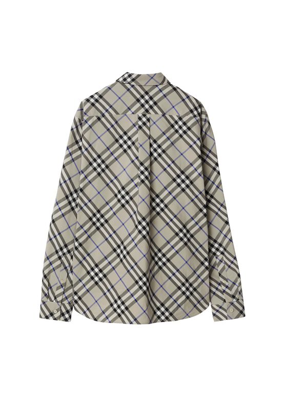 Regular Fit Check Cotton Shirt, , hi-res