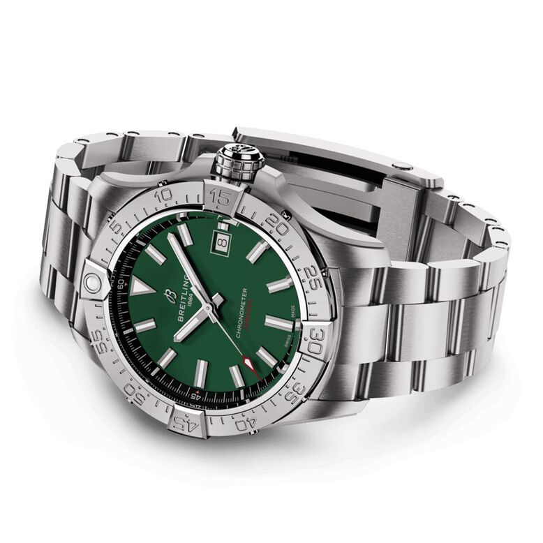 Avenger Automatic 42mm Mens Watch Green Stainless Steel, , hi-res