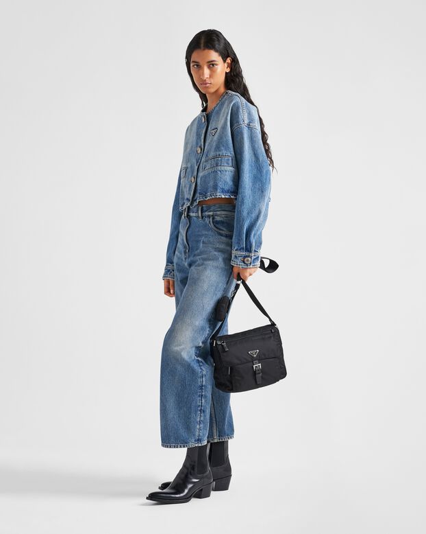 Re-Nylon shoulder bag, , hi-res