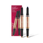 Dual-Ended Long-Wear Cream Shadow Stick Set - Taupe Electric Plum Soft Bronze Midnight 