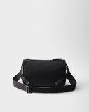 Medium Re-Nylon and Saffiano leather shoulder bag, , hi-res