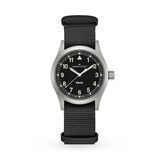 Khaki Field 38mm Unisex Watch Black, , hi-res