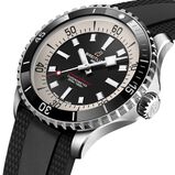 Superocean Automatic 42 Stainless Steel Rubber Strap Watch, , hi-res