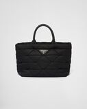 Re-Nylon medium padded tote, , hi-res