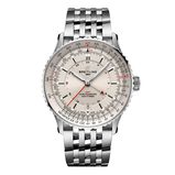 Navitimer Automatic GMT 41mm Mens Watch Silver Stainless Steel, , hi-res