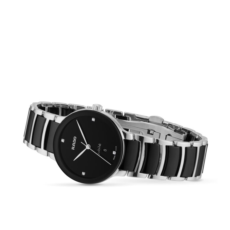 Centrix 30mm Stainless Steel Ladies Watch Black, , hi-res
