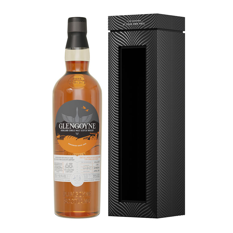 Glasgow Airport 12 Year Old Single Cask DFX Limited Edition, , hi-res