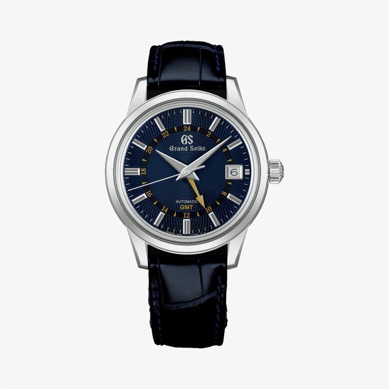 Automatic GMT Moondrop 39.5mm Mens Watch Blue, , hi-res