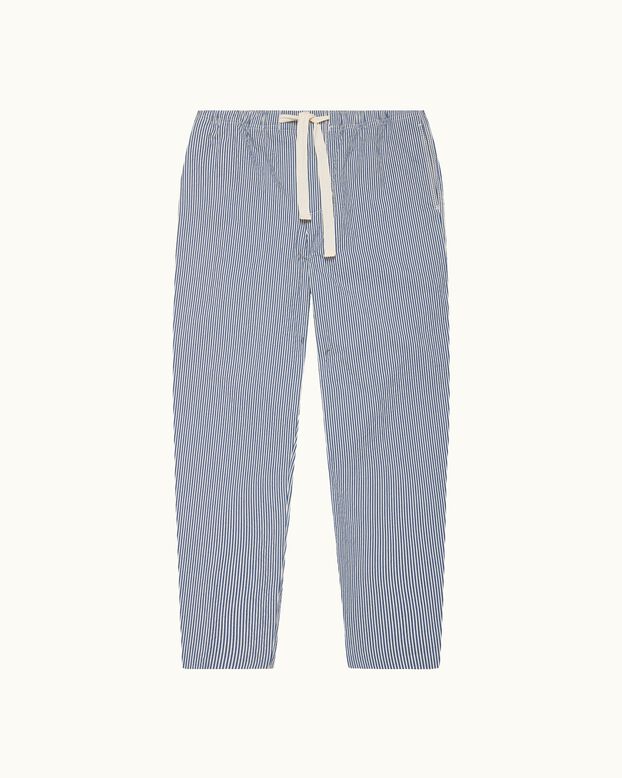 Alex Seersucker Stripe Blueberry/White Stripe, , hi-res