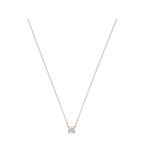 Attract White Rose-Gold Tone Plated Necklace