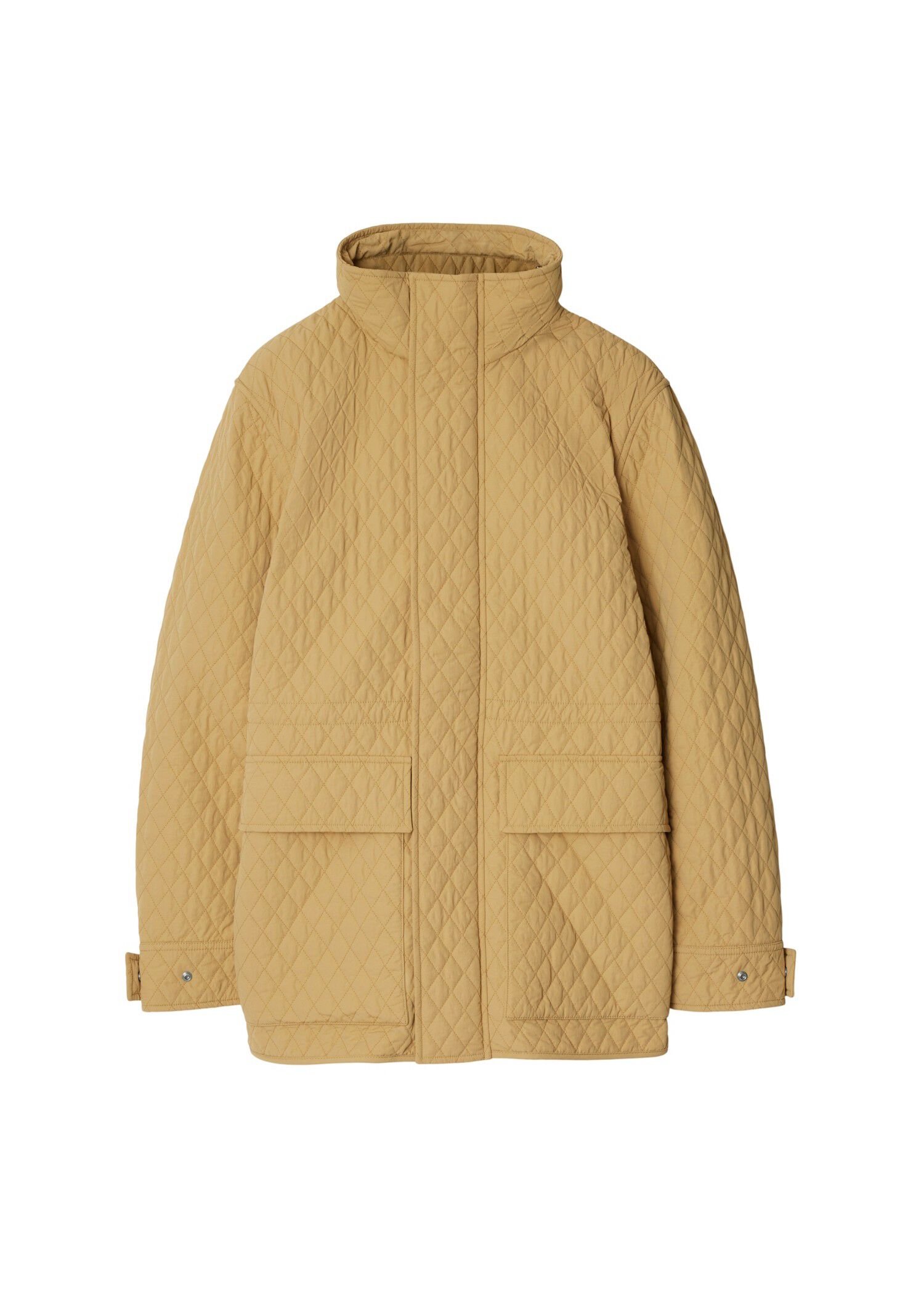 Quilted nylon jacket best sale