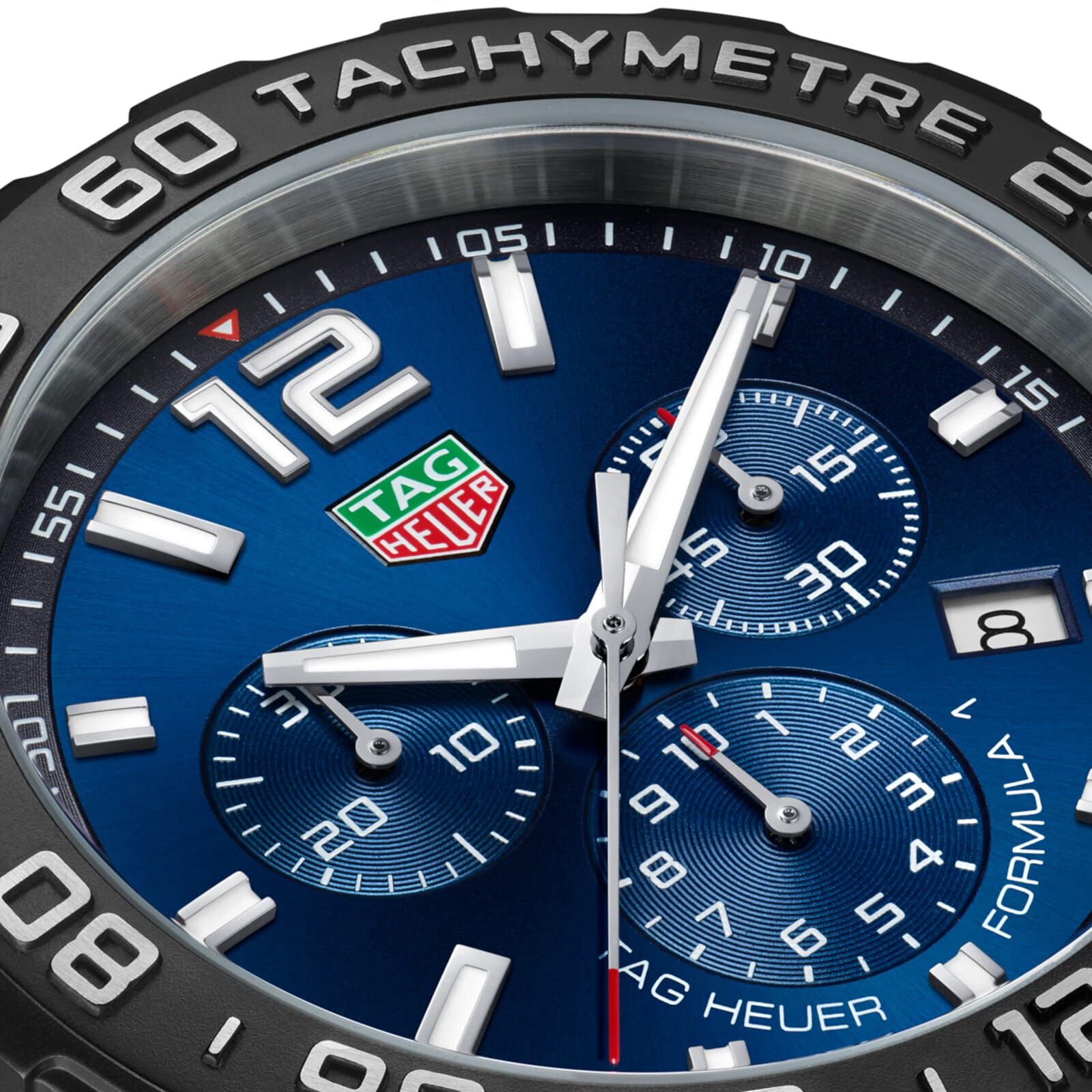 TAG HEUER Formula 1 200m クォーツ Tag Heuer Formula 1 Quartz Chronograph 200M 43mm Mens Watch Blue