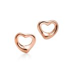 Elsa Peretti® Open Heart Stud Earrings in Rose Gold, 11 mm - Size 11 mm,  Elsa Peretti® Open Heart Stud Earrings in Rose Gold, 11 mm - Size 11 mm