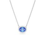 Constella Lady Necklace Blue Crystal