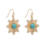 Cleo Drop Earrings Gold
