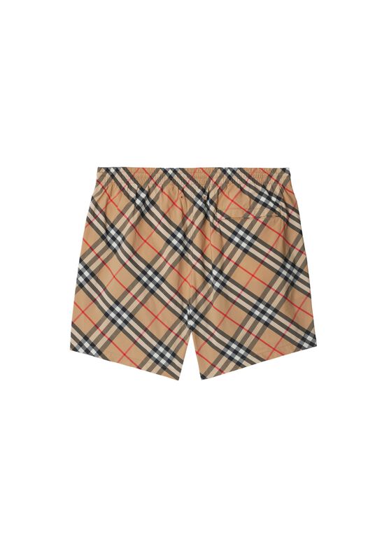 Check Swim Shorts, , hi-res