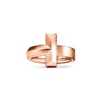 Tiffany T T1 Ring in Rose Gold - Size 5 1/2