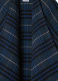 Check Wool Cashmere Cape, , hi-res