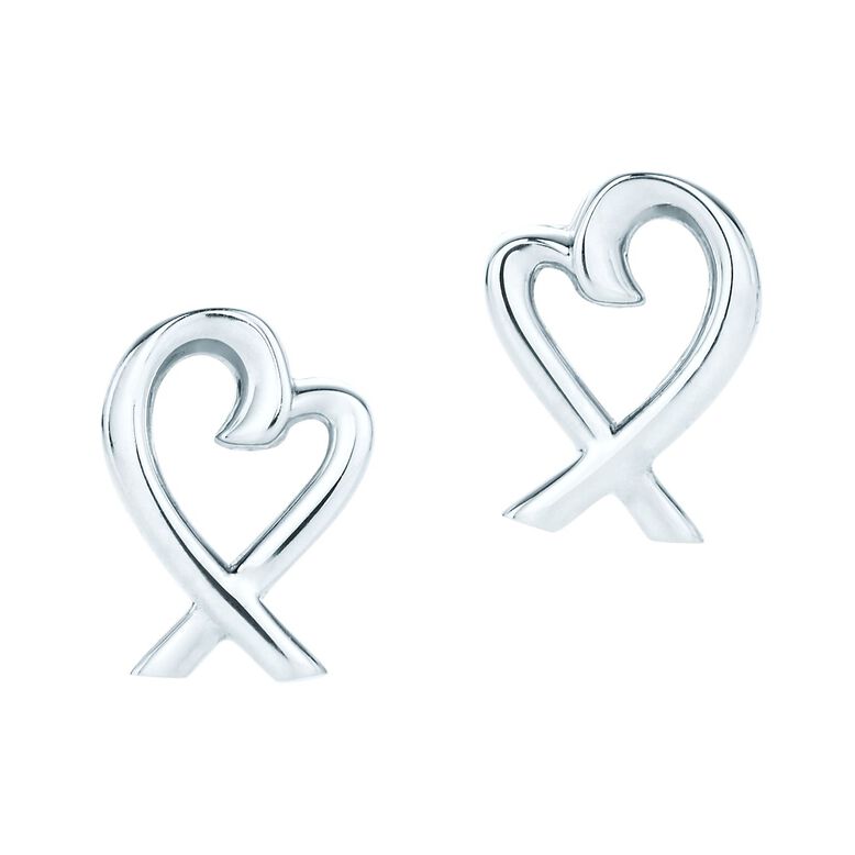 Paloma Picasso&reg; Loving Heart earrings in sterling silver., , hi-res