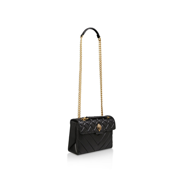 LEATHER KENSINGTON X BAG, , hi-res