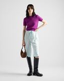 Prada Arqu&eacute; suede shoulder bag, , hi-res