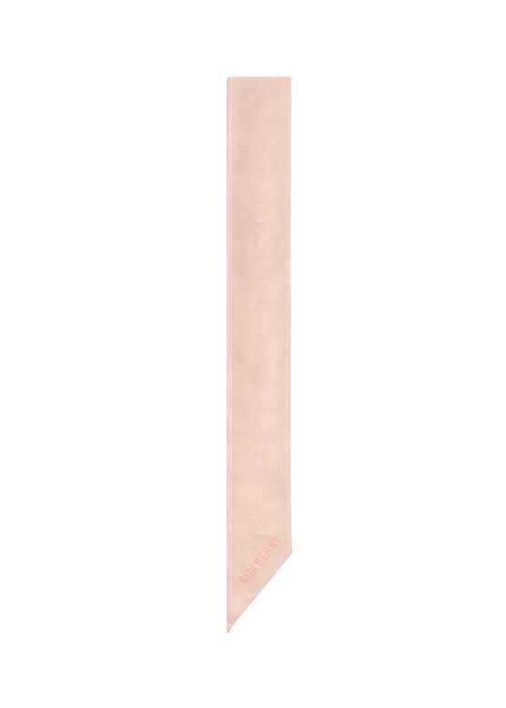 Skinny Heart Knight Silk Scarf, , hi-res