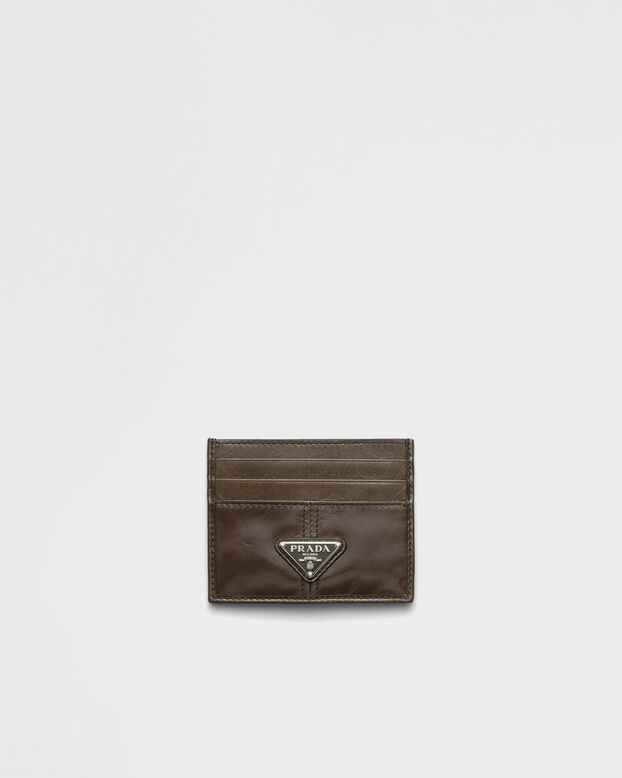 Leather card holder, , hi-res