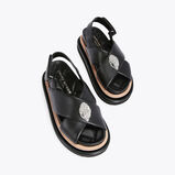 ORSON CROSS STRAP SANDAL, , hi-res