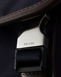 Medium Re-Nylon and leather shoulder bag, , hi-res