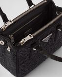 Prada Galleria satin mini-bag with crystals, , hi-res