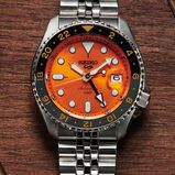 5 Sports 'Mikan Orange' GMT SKX Re-Interpretation 42.5mm Mens Watch, , hi-res
