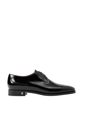 Patent Leather Derby Shoes