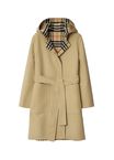Mid-length Reversible Wool Car Coat