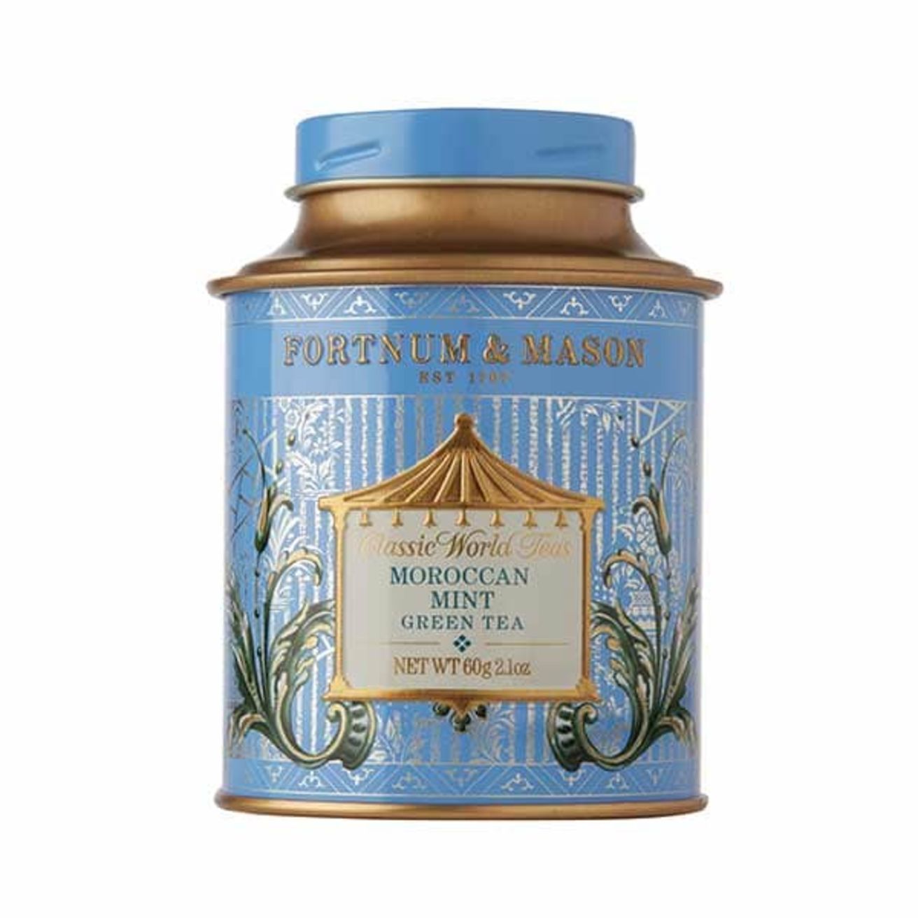 Fortnum & Mason Moroccan Mint Tea Tin Confectionery | Heathrow