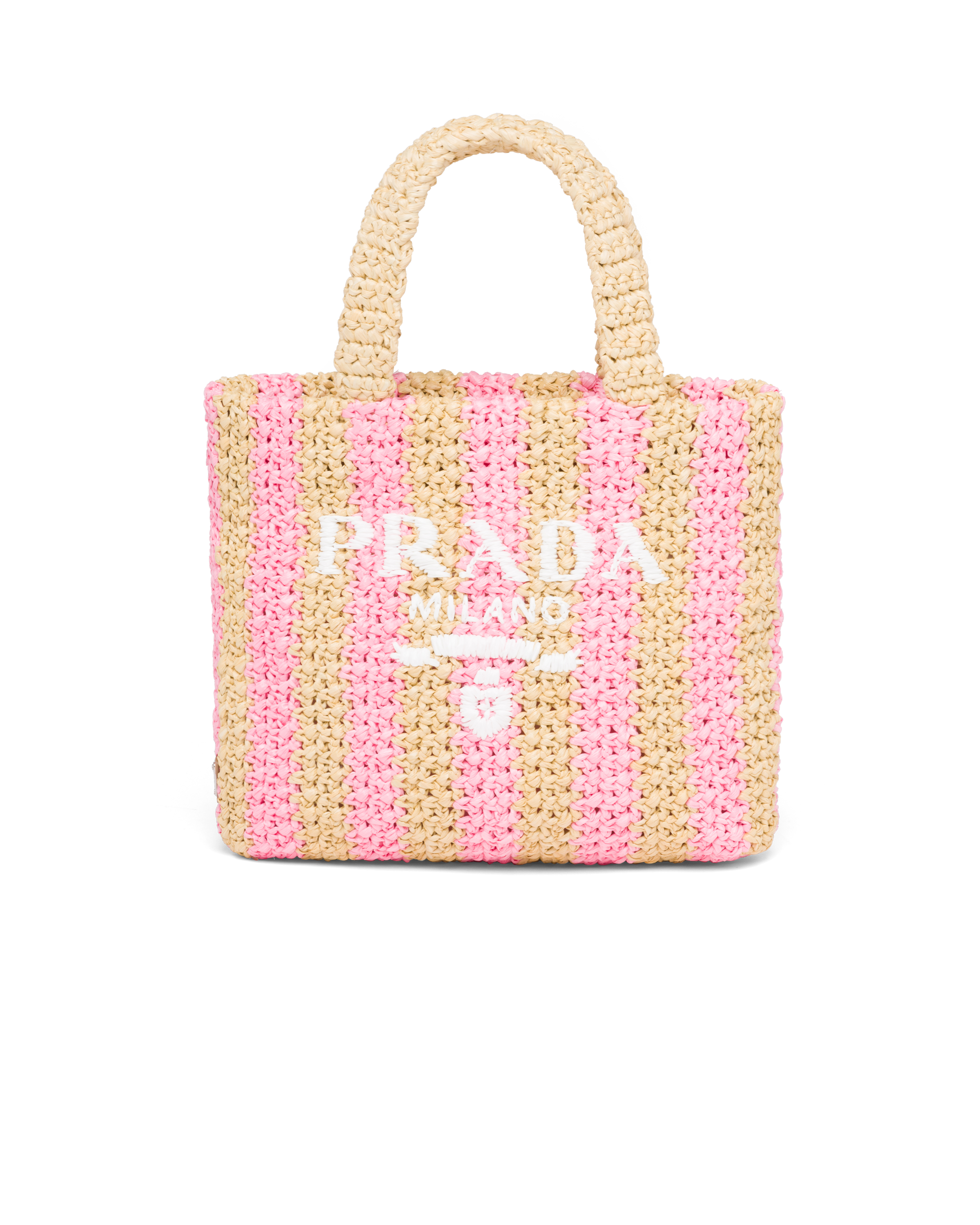 Prada Small Crochet Tote Bag