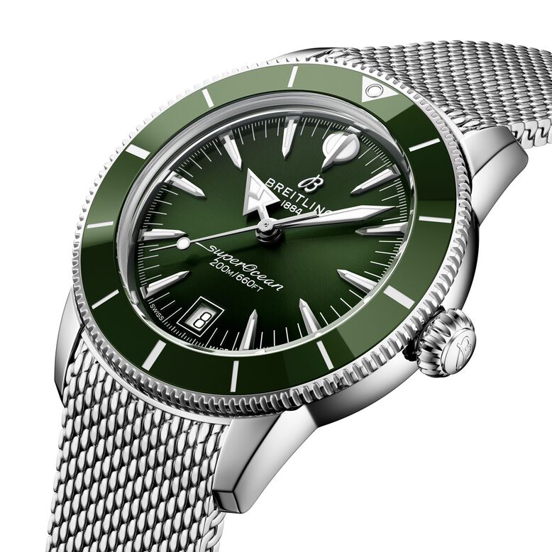 Superocean Heritage B31 Automatic 40mm Mens Watch Green, , hi-res