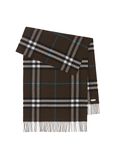 Wide Check Cashmere Scarf, , hi-res