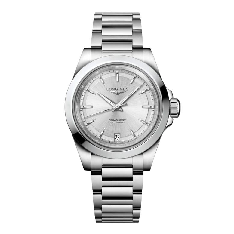 Conquest 34mm Ladies Watch Silver, , hi-res